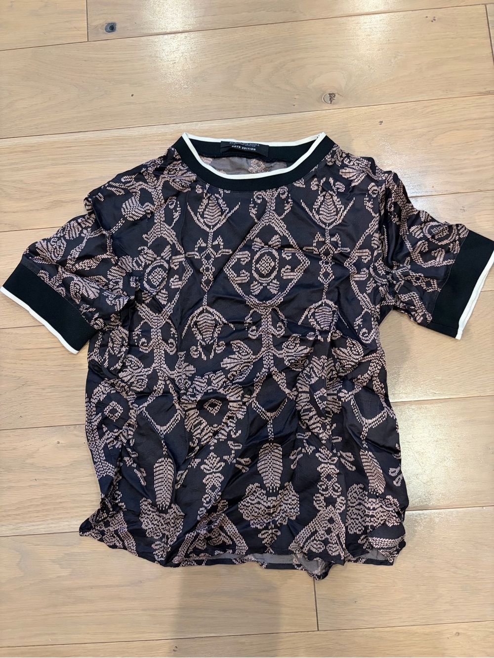 Scotch & Soda Silk Scarf Shirt